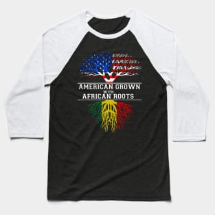 American Grown With African Roots Juneteenth Baseball T-Shirt